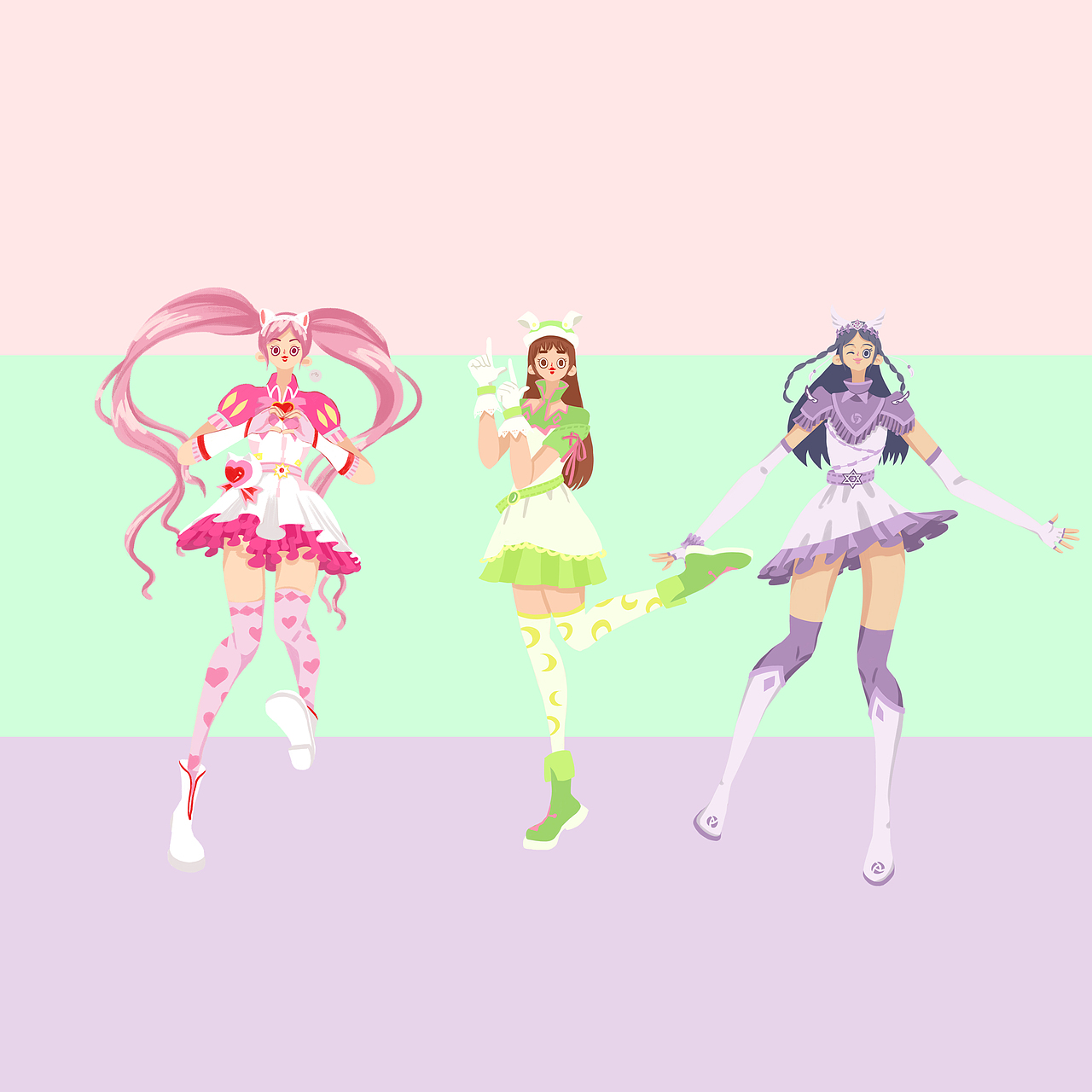 我才不可能画什么羞耻的舞法天女呢