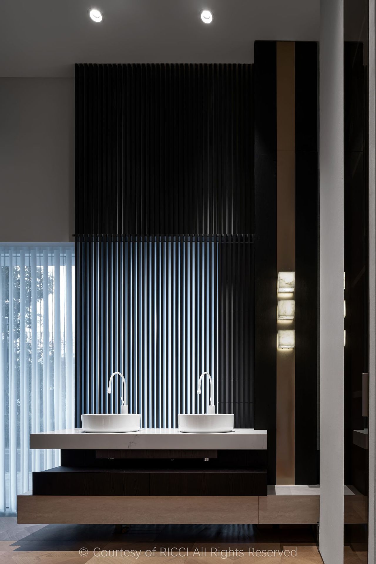 RICCI·墨白设计|铂品展厅