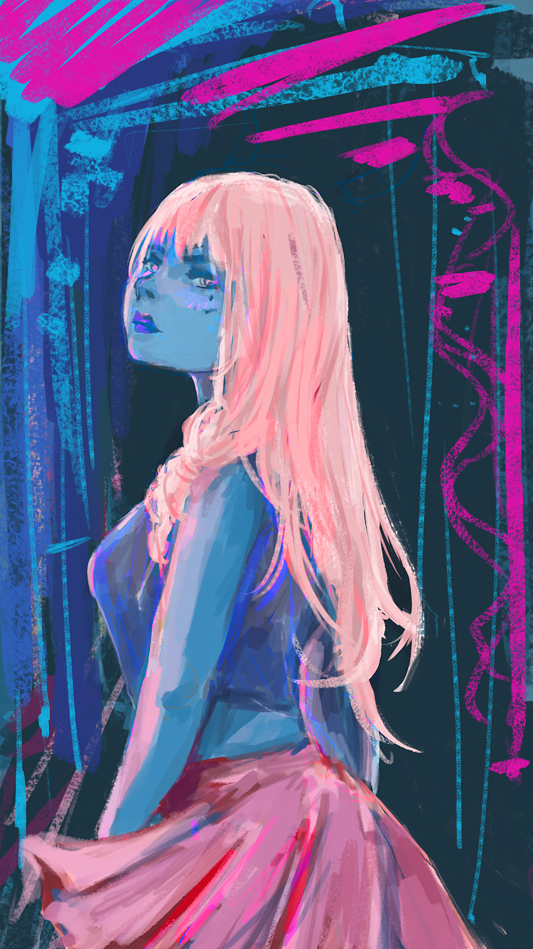 【涂鸦】ps图层实验（图ZMTU3Mzc5NjI4） - 新锐潮流插画 - 站酷设计师鱼塔原创素材 - 站酷ZCOOL