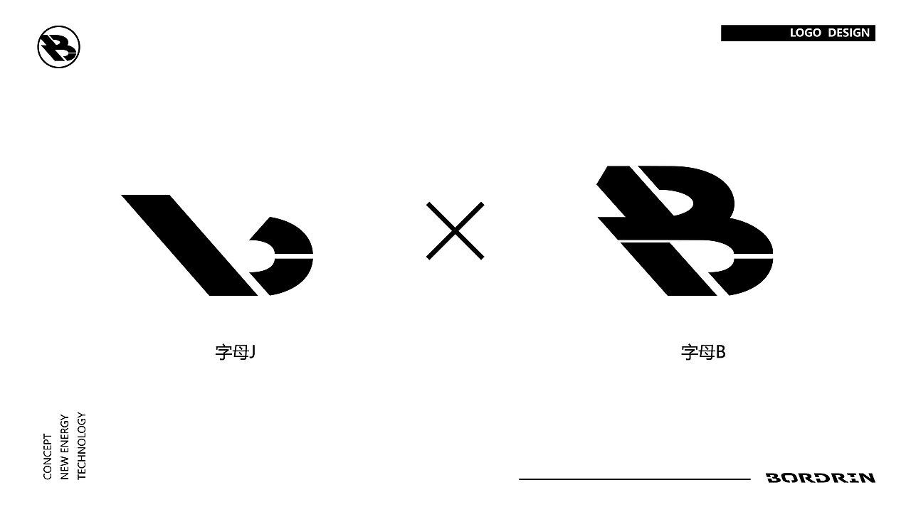 博郡-BORDRIN-汽车品牌LOGO设计
