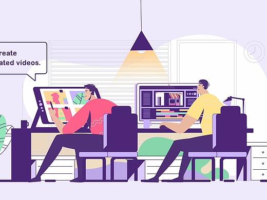 MG动画-Couscous S tudio宣传片临摹