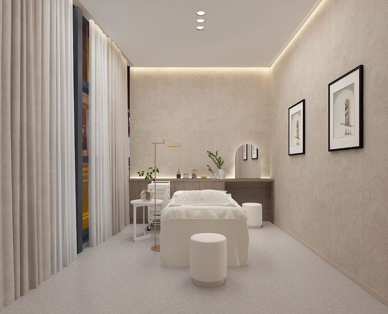 美容店设计（图ZMzU2NjU5ODIw） - 展陈设计 - 站酷设计师G诺设计原创素材 - 站酷ZCOOL