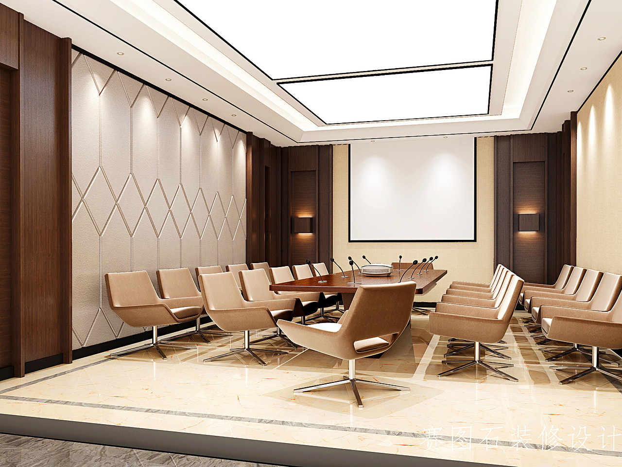 西安市第三集团建设公司效果图