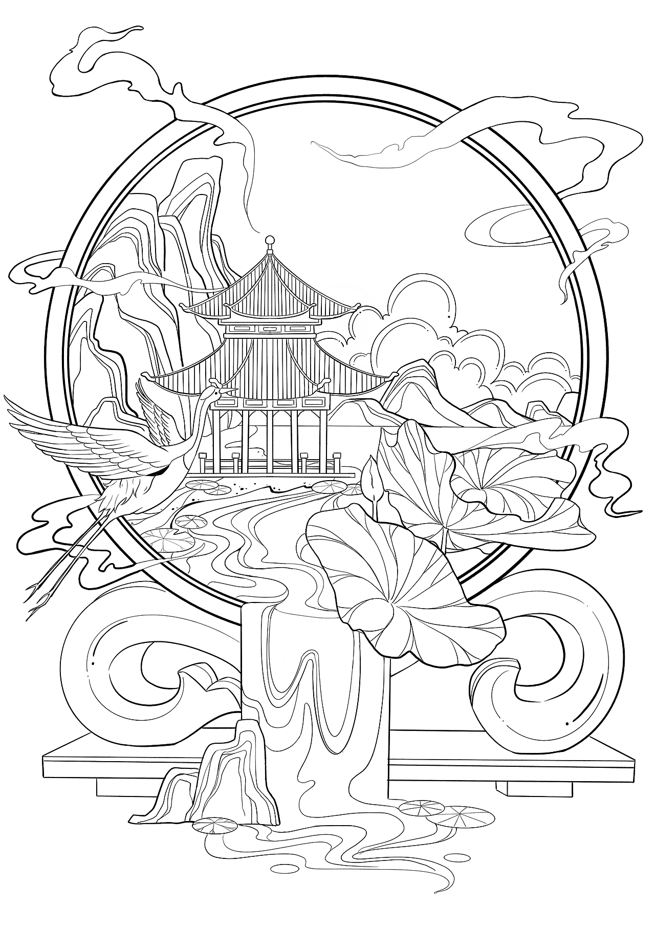 国潮插画|节气系列之立夏