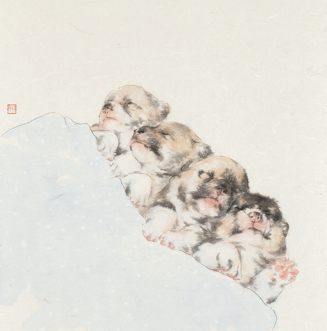 可爱的狗狗（图ZMjU2NDIwNzUy） - 绘画 - 站酷设计师邦邦画画原创素材 - 站酷ZCOOL