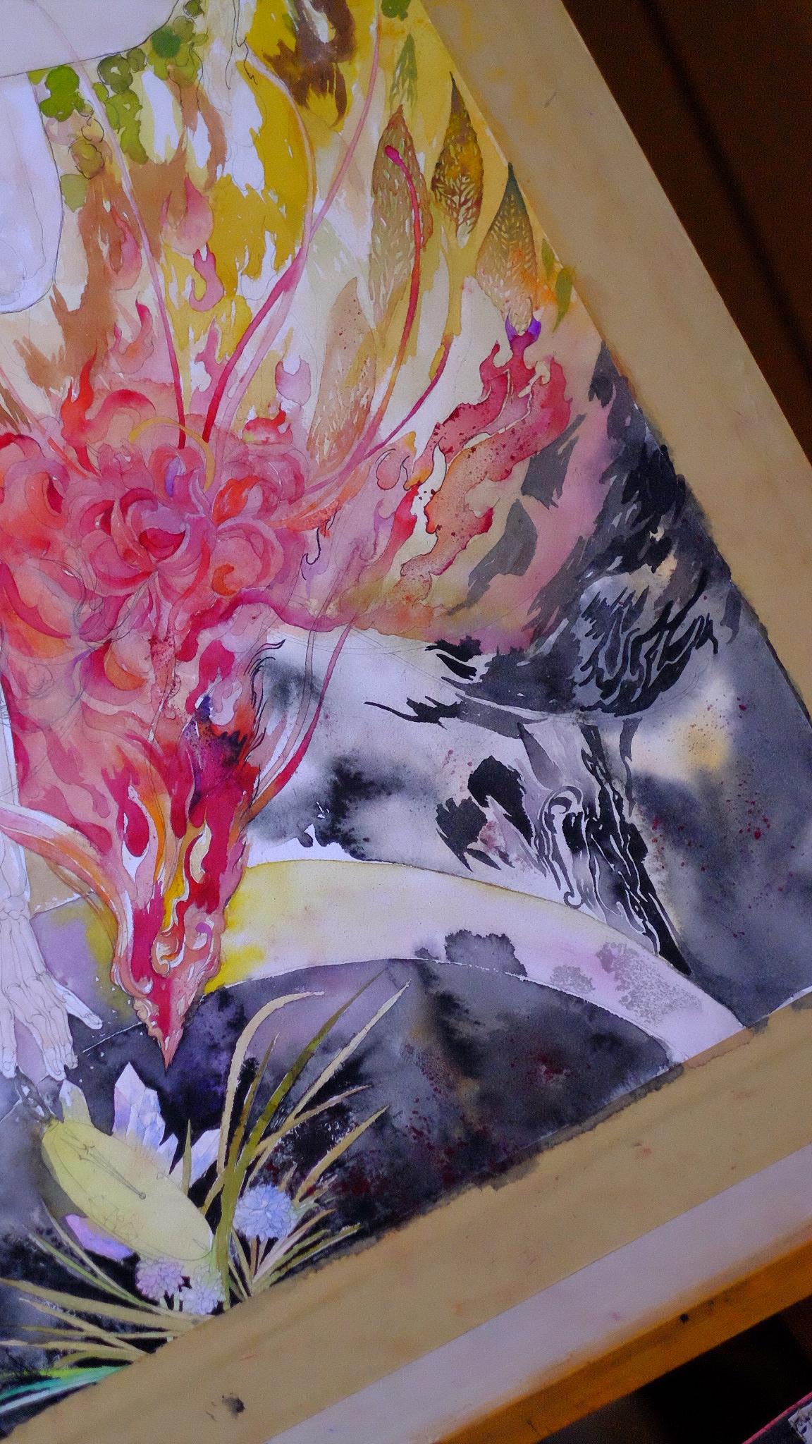 Samsara 轮回（图ZNzM2MDc2Mjg=） - 绘画 - 站酷设计师钟鲤蔓原创素材 - 站酷ZCOOL