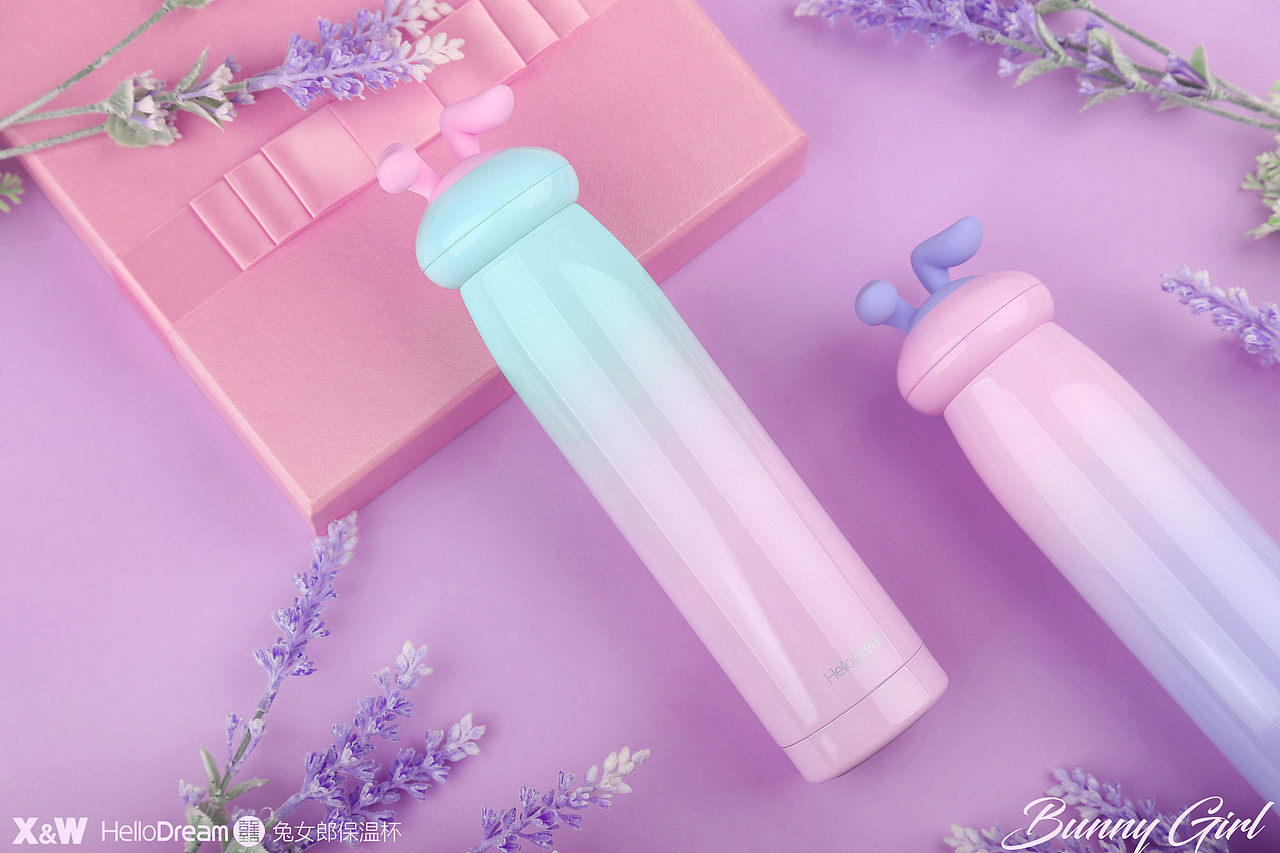 HelloDream【兔女郎保温杯】官方产品拍摄图（图ZMTA5MzczMDIw） - 产品摄影 - 站酷设计师上诚HelloDream原创素材 - 站酷ZCOOL