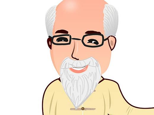 老中醫(yī)（個人主頁-ZMjkzNDU4MjQ=） - 繪本 - 站酷設(shè)計師moya_磨牙原創(chuàng)素材 - 站酷ZCOOL