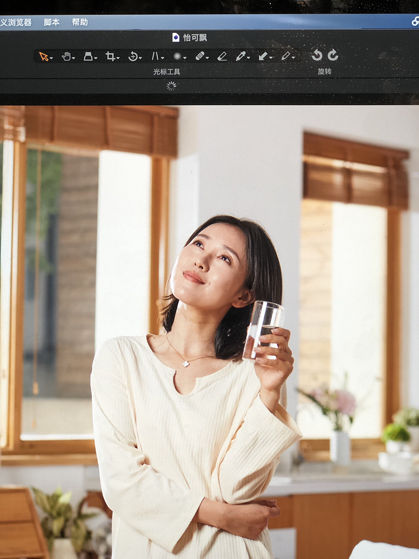 我为巴菲特旗下公司美国怡口净水拍摄的广告