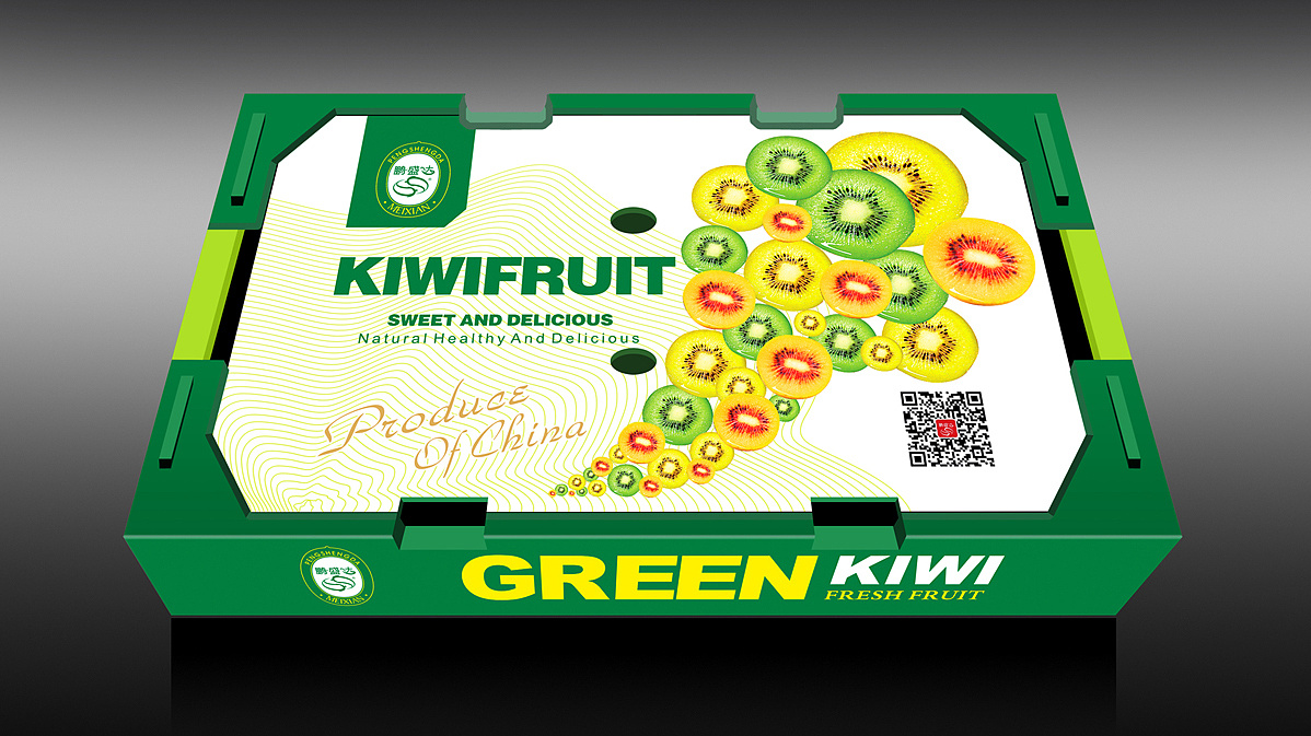 眉县鹏盛达猕猴桃包装设计果业水果包装