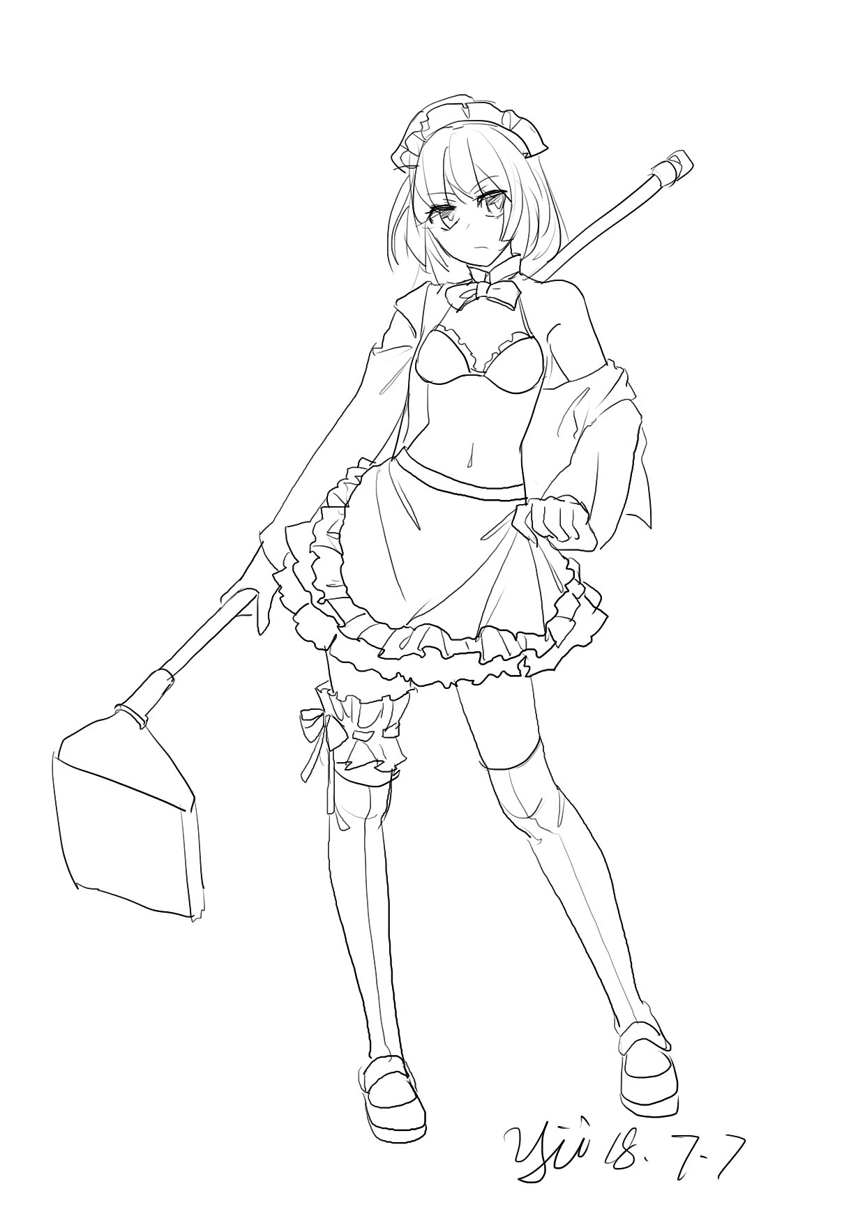 2018下半年的部分速写练习