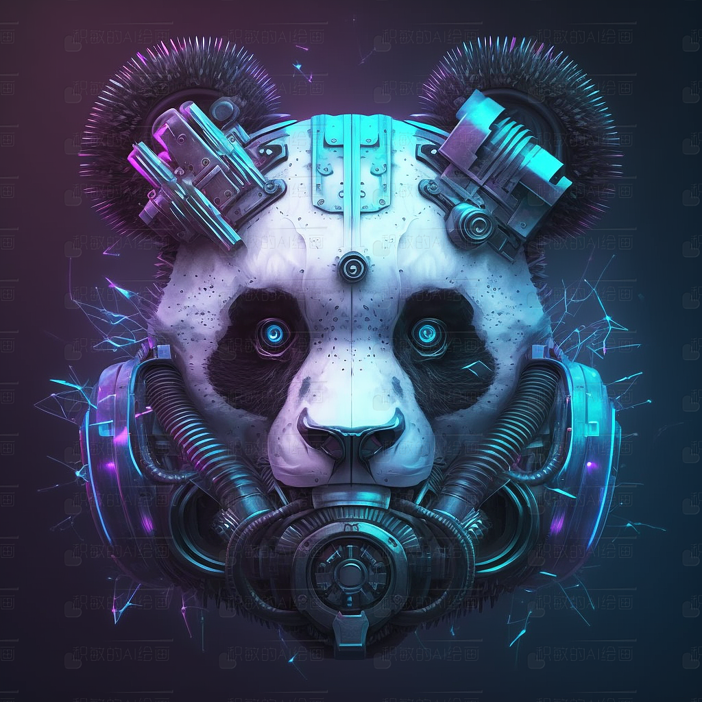 潮派大熊猫#AI创作实验室（图ZMzMyODk5NDY0） - AI作品 - 站酷设计师积敏的AI绘画原创素材 - 站酷ZCOOL