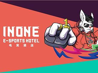 电竞酒店品牌设计 电竞品牌logo设计 电竞品牌全案策划