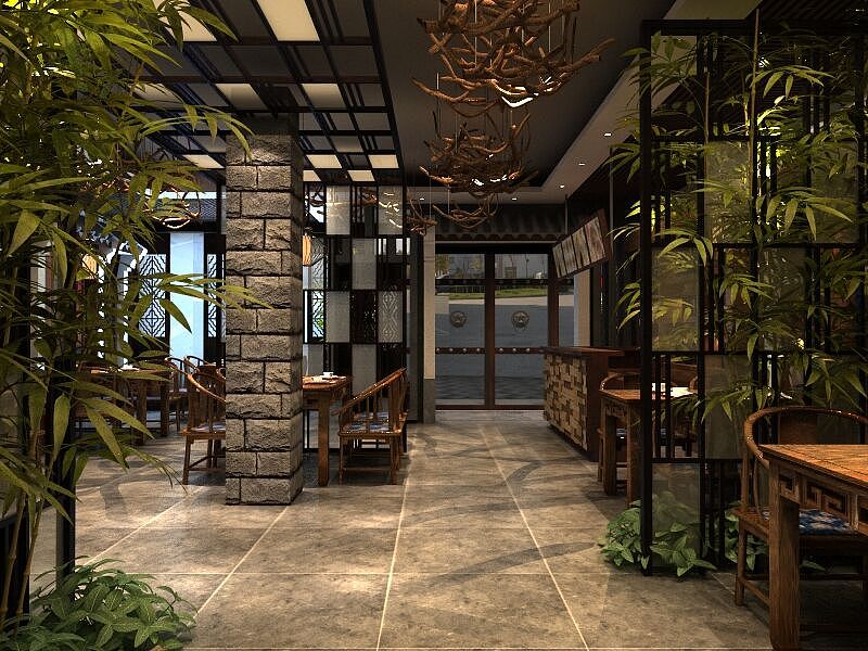 郑州餐馆装修设计祝贺刘记羊肉汤餐馆设计签约河南天恒