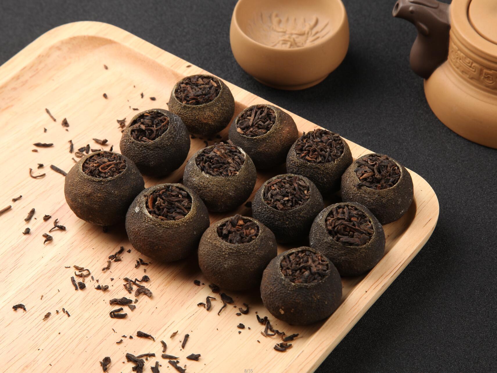 名望黑茶安化黑茶茶叶产品拍摄