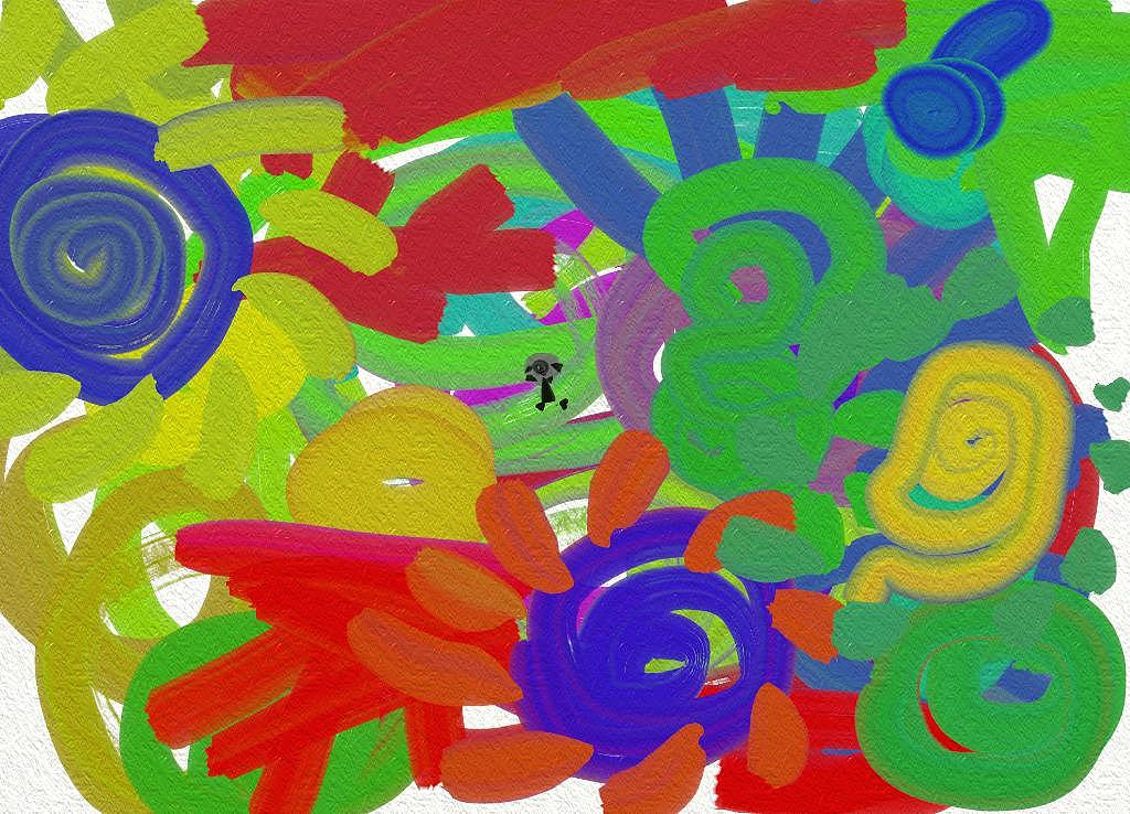 乱七八糟的心情乱七八糟的画