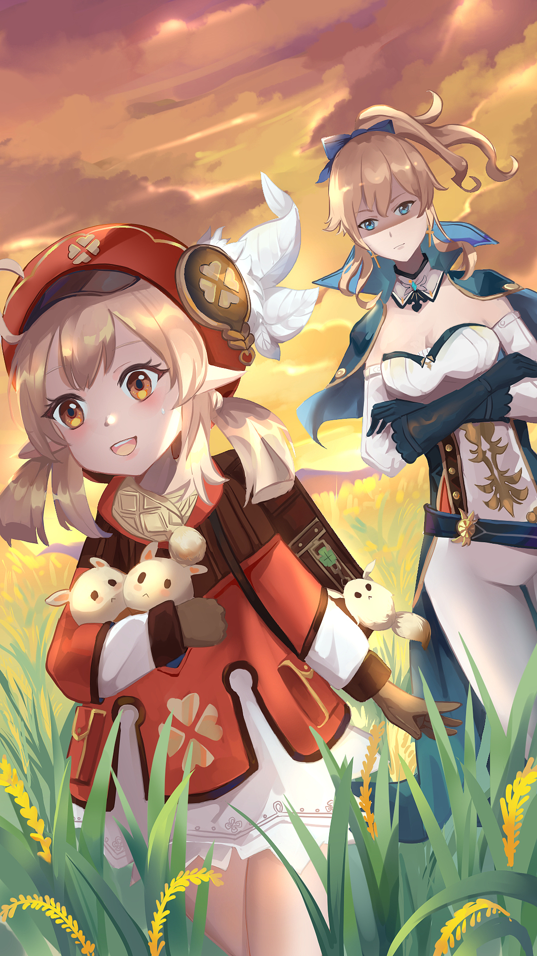 二次元动漫24节气图绘画