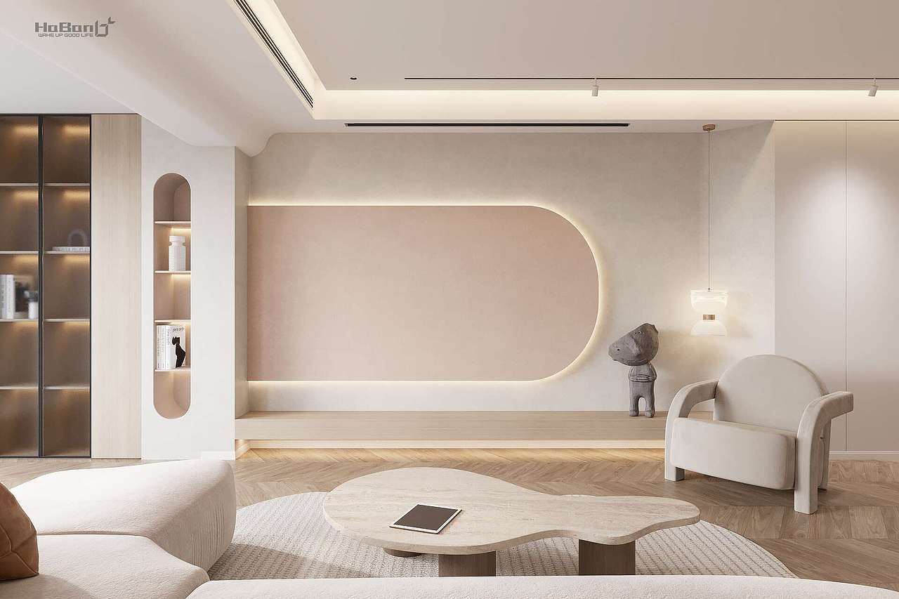 现代北欧全套客厅餐厅卧室效果图——花扮效果图（图ZMjkxMjUyNzI0） - 家装设计 - 站酷设计师花扮空间效果图原创素材 - 站酷ZCOOL