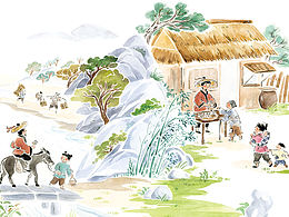 国风插画