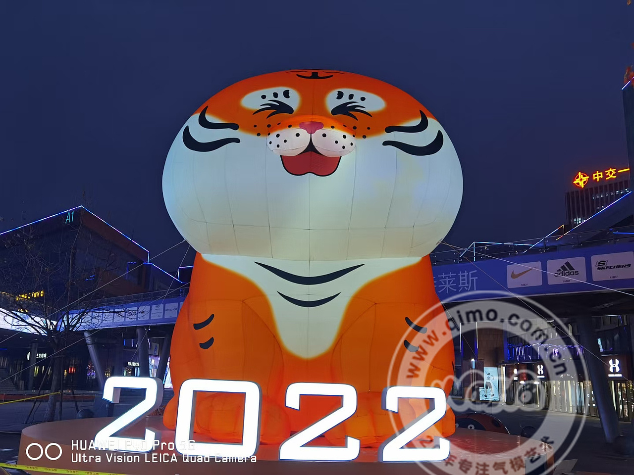 大明气模——大连奥特莱斯老虎美陈