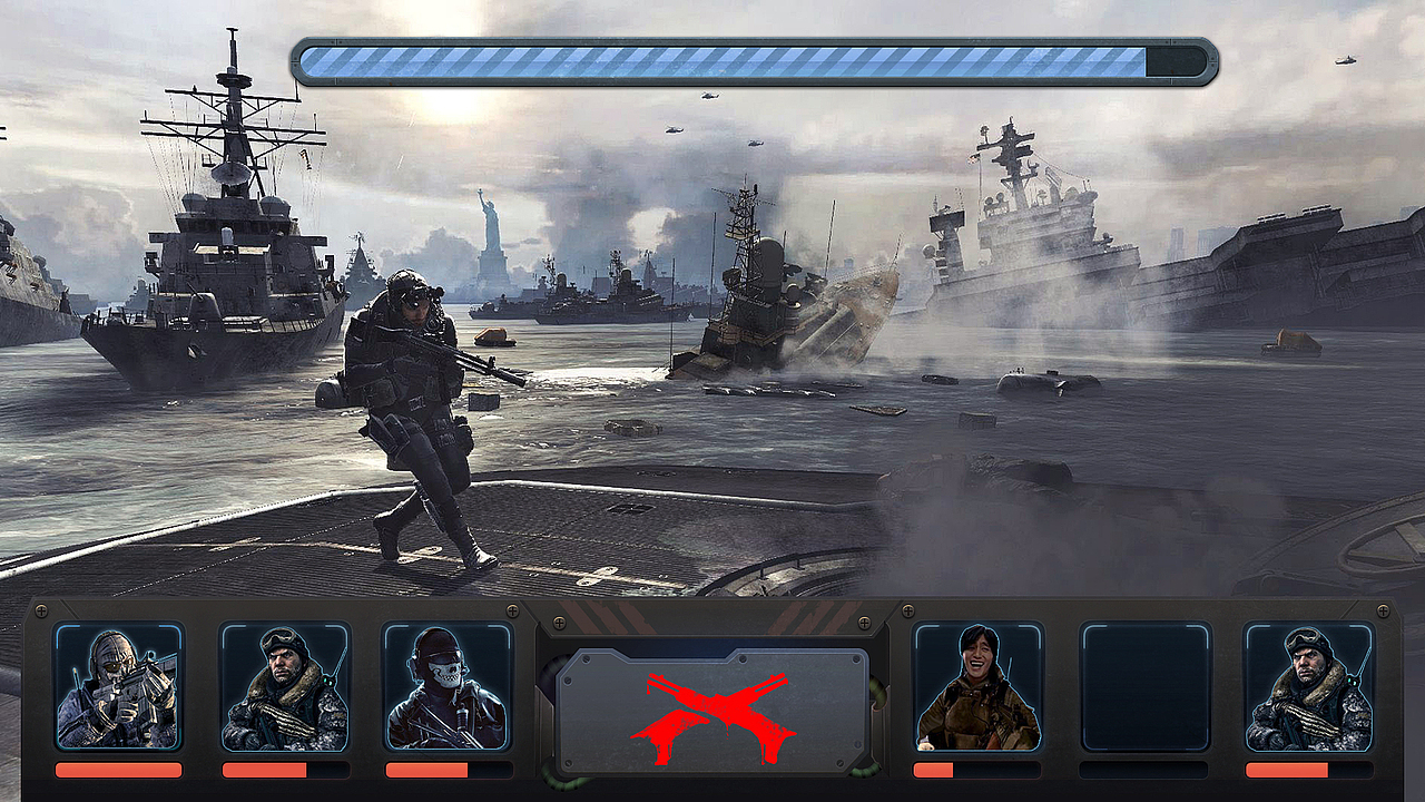 一款战争游戏界面|ui|游戏ui|钱怼怼_原创作品-站酷(zcool)