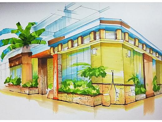 马克笔（个人主页-ZNDY5MDQ4NDg=） - 绘画 - 站酷设计师暮声原创素材 - 站酷ZCOOL