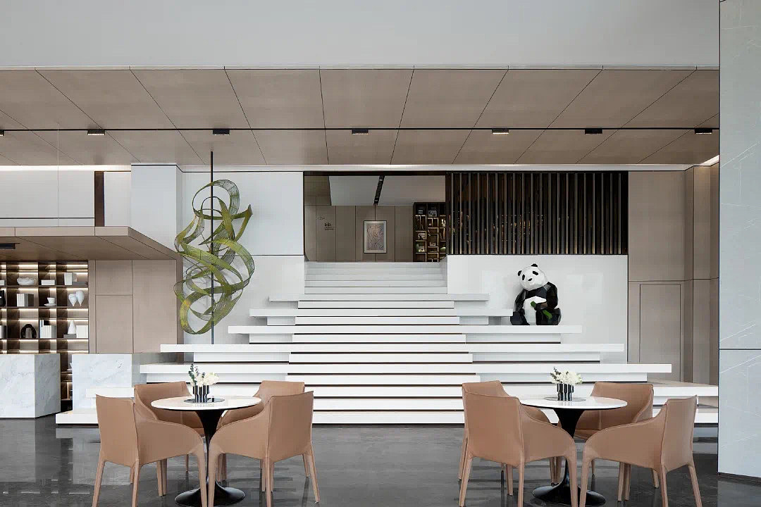 朗生案例|「奥园 •锦官芳华」简洁纯粹中的几何美感