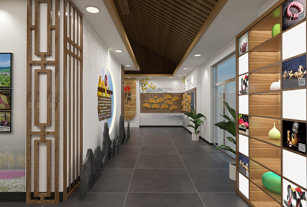 文化展厅（图ZMzA1MDg5MDA0） - 其他空间 - 站酷设计师猪猪要上天原创素材 - 站酷ZCOOL