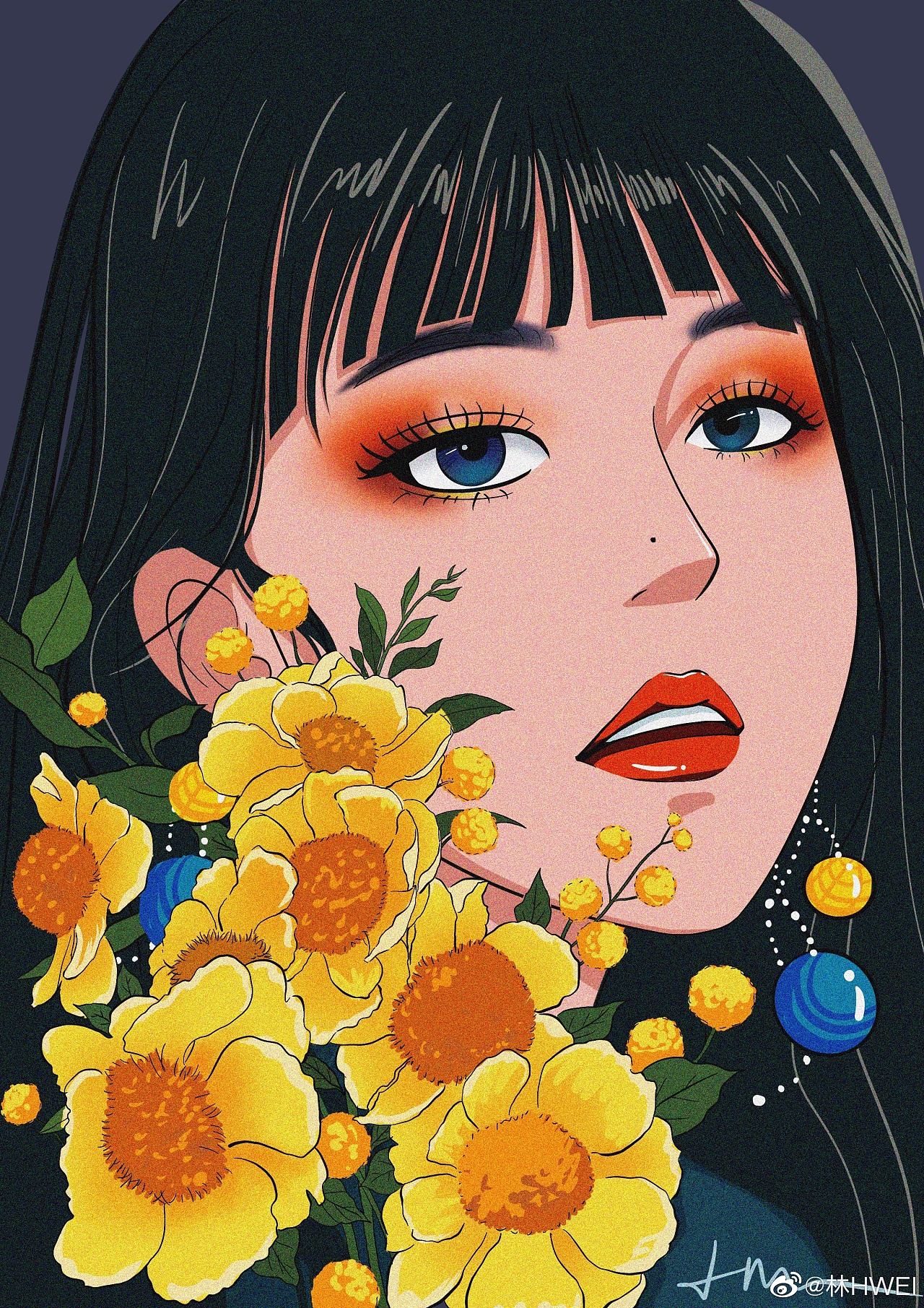 板绘-花仙子女孩儿系列 - 原创作品 - 站酷(zcool)