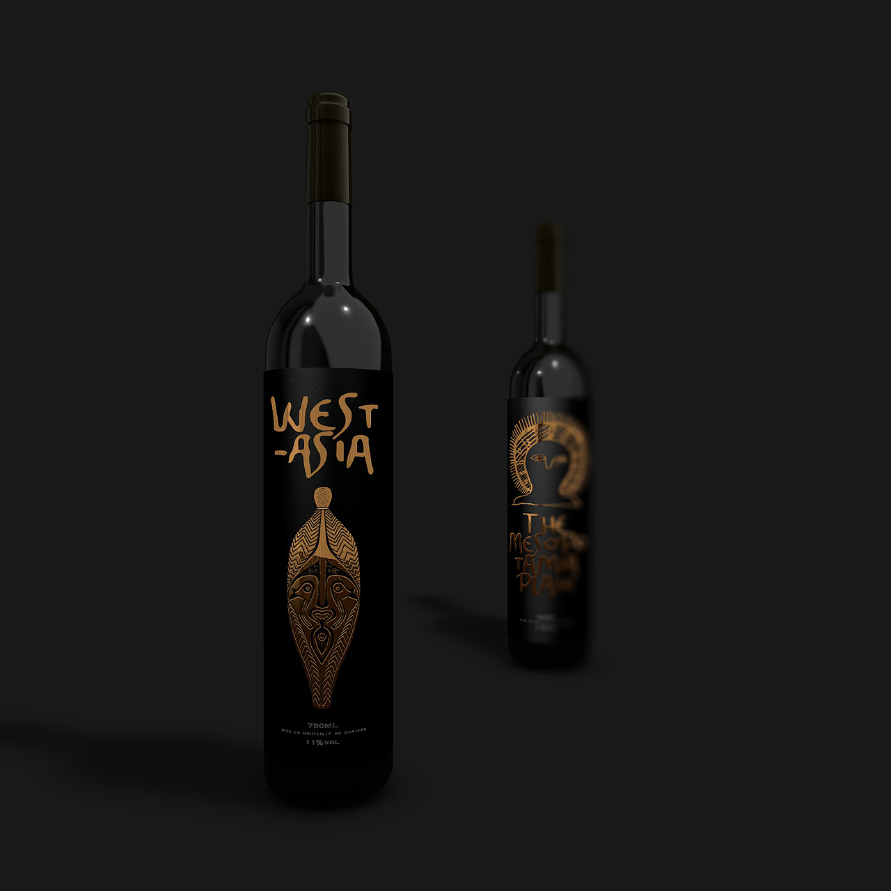 WILD红酒包装系列（图ZMzM4MTc4NDg=） - 包装 - 站酷设计师你好大海品牌设计原创素材 - 站酷ZCOOL