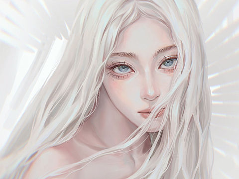 迪丽热巴折翼天使同人图