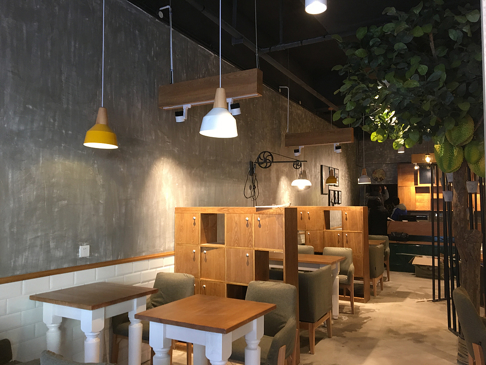 长沙甜品店装修设计案例—榴芒夫妇甜品店