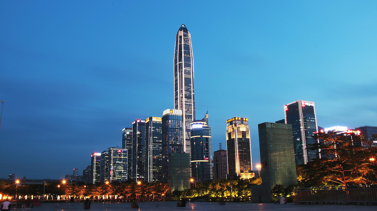 深圳最高楼平安大厦风光摄影
