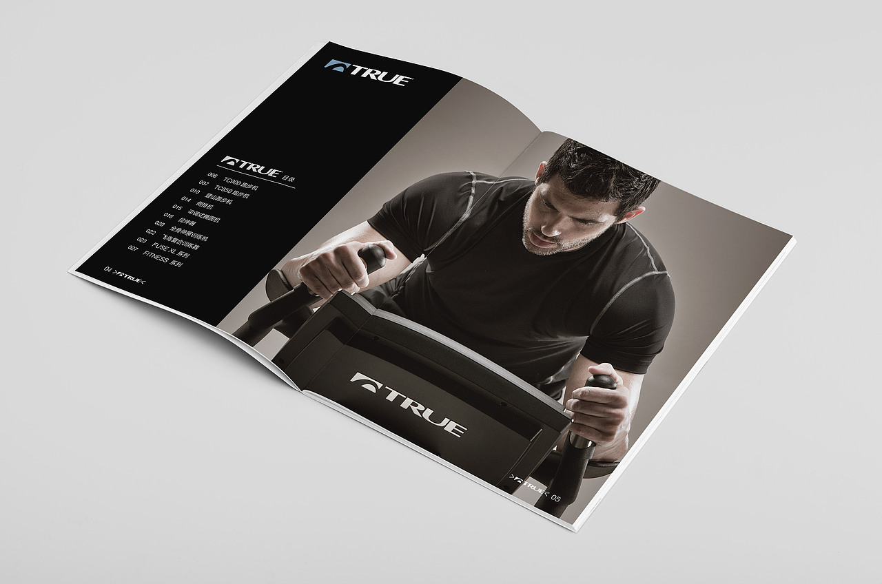 健身器械画册 l true|平面|书籍/画册|zy朝阳_原创作品-站酷zcool