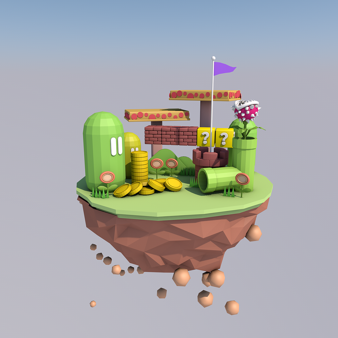 可爱的玛丽小岛