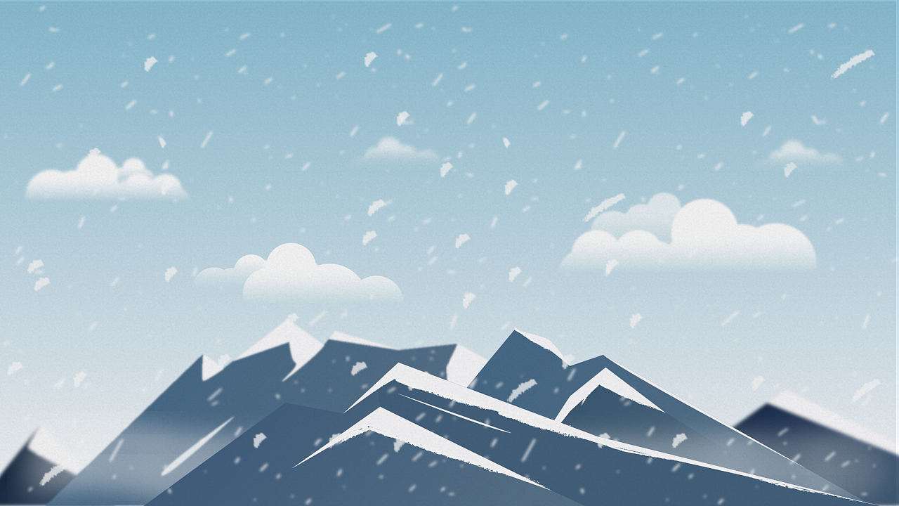 昆仑山矿泉水宣传片mg动画(插画)