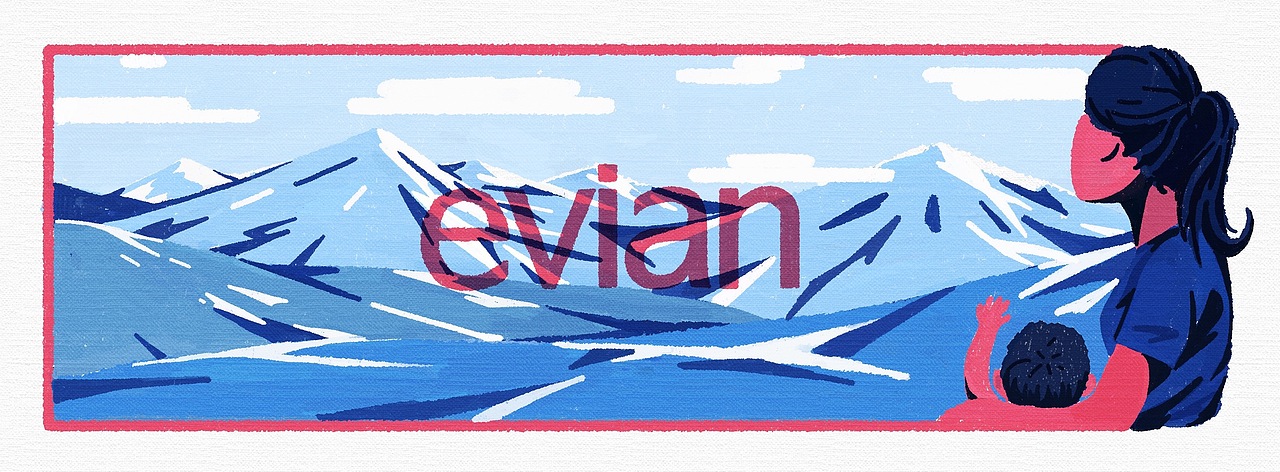 高铁上看到妈妈和孩子在看窗外的风景。