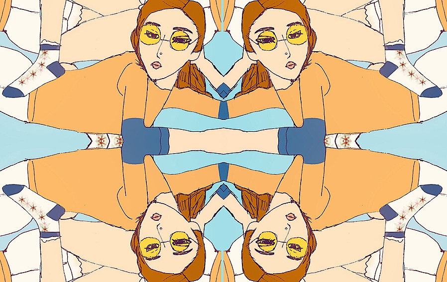 4walls_fx_mirror（图ZMzYwOTMyOTY=） - 艺术插画 - 站酷设计师奔你妹原创素材 - 站酷ZCOOL