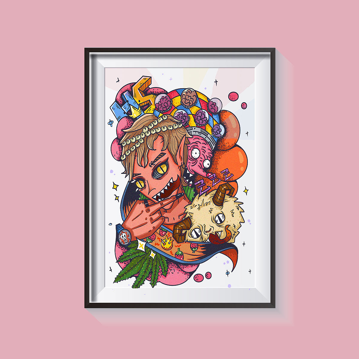 丧气来袭系列二（图ZMTEzNzU3MTY0） - 商业插画 - 站酷设计师韩鱼原创素材 - 站酷ZCOOL