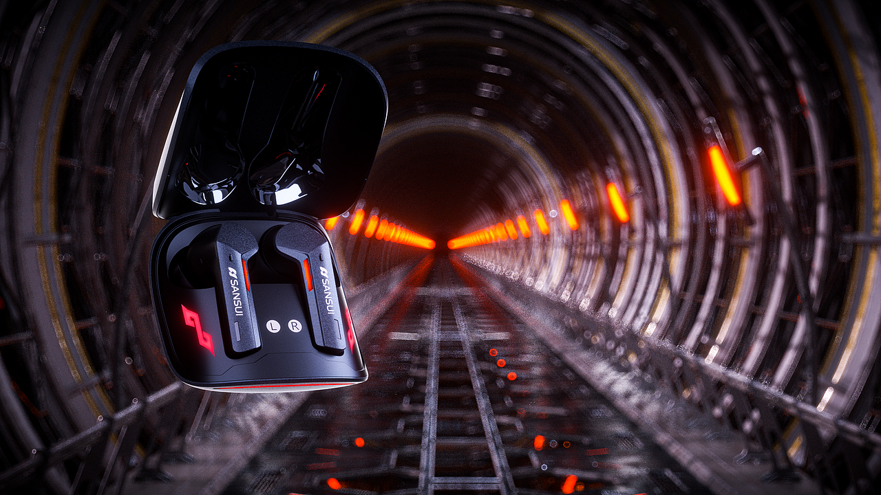 【武士】TW17-Sansui耳机/产品动态设计（图ZMjYxMzczODYw） - 产品 - 站酷设计师范特西动态实验室原创素材 - 站酷ZCOOL