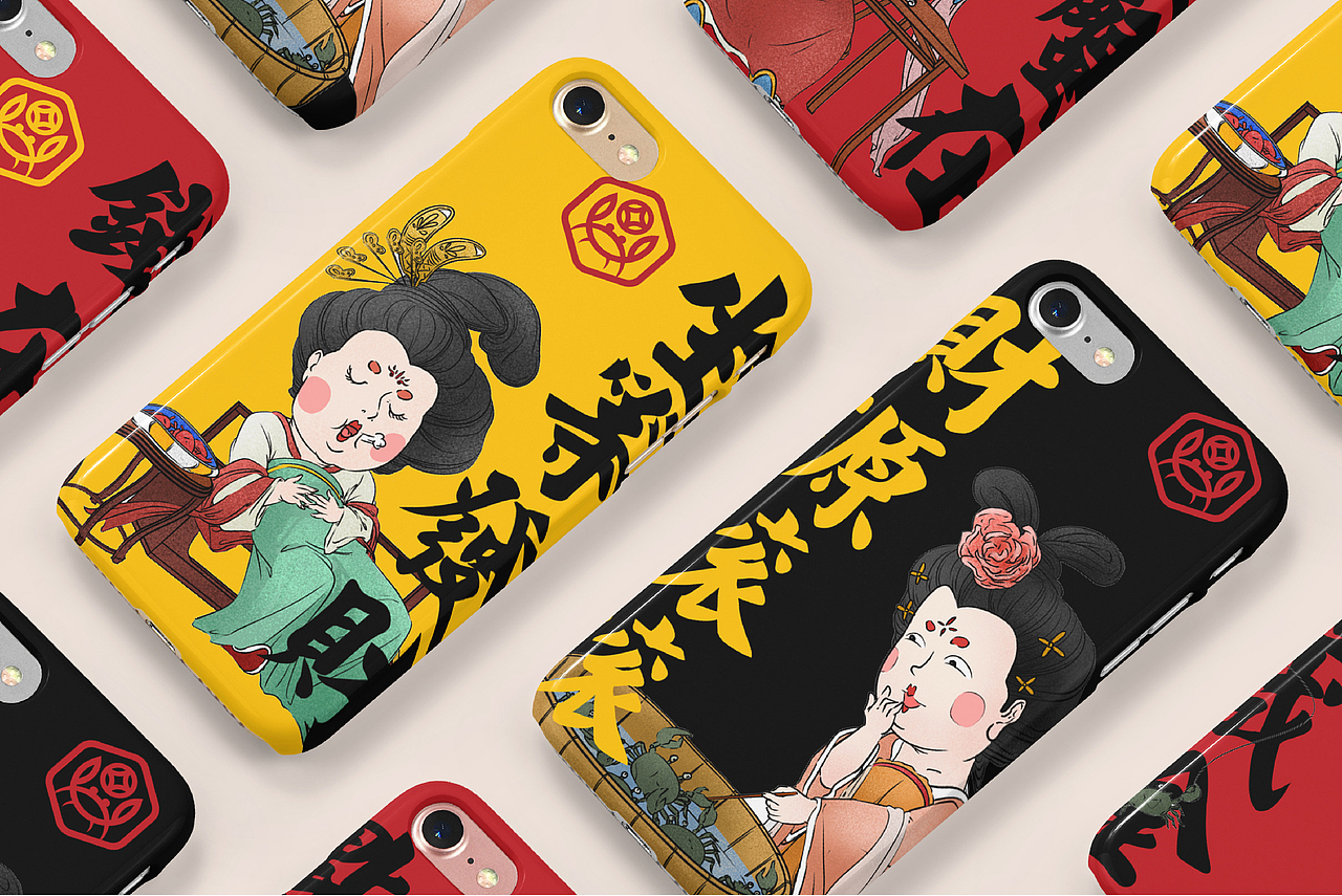 唐财卤蟹餐饮vi设计（图ZMTgyNDUwNjQw） - 品牌 - 站酷设计师Liaoliaodesign原创素材 - 站酷ZCOOL