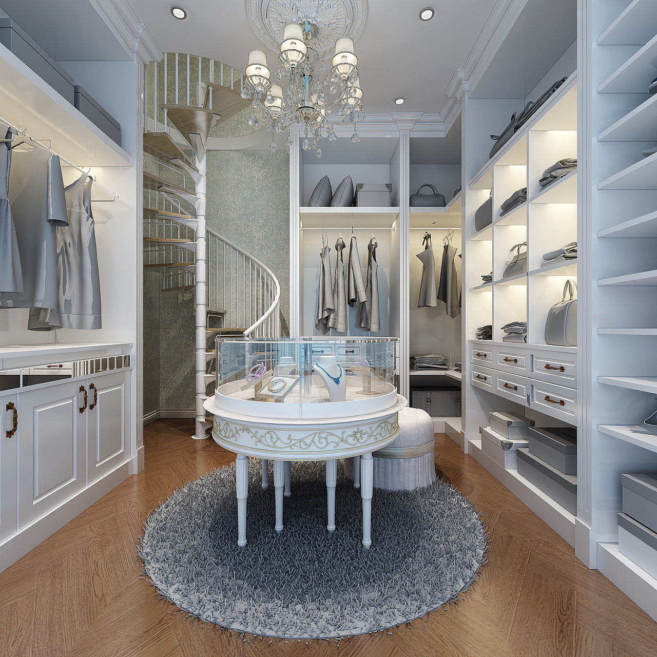 法式轻奢| 淡蓝色,精致,梦幻而优雅,干净的色调!