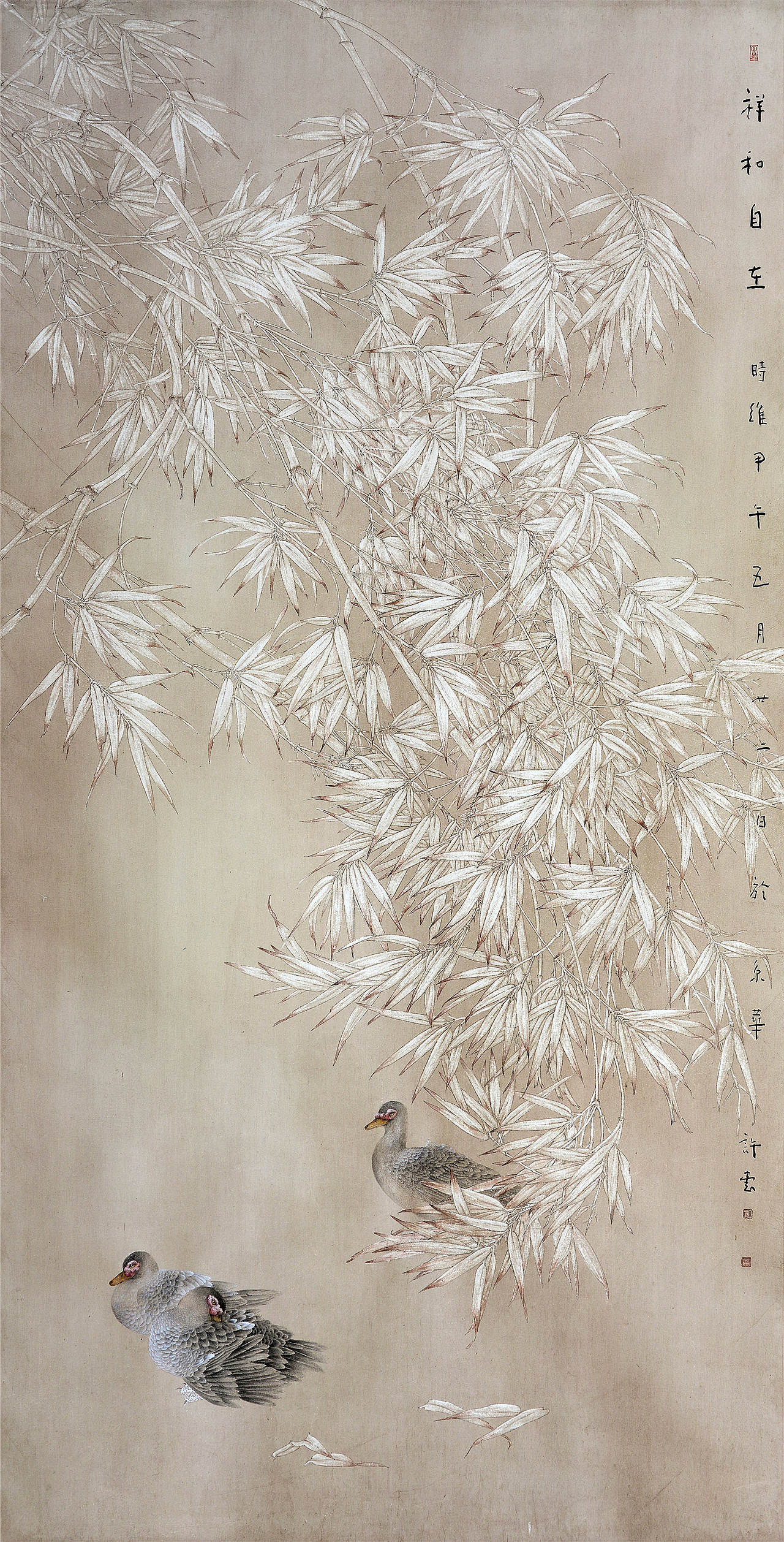 中国美术家协会会员许云人物画花鸟画欣赏