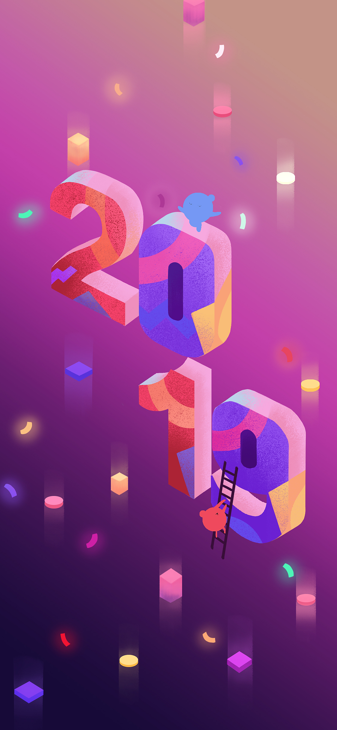 2018-2020年插画总结-开屏页（图ZMjIzNTA2NzYw） - 商业插画 - 站酷设计师金鱼blingbling原创素材 - 站酷ZCOOL