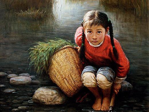 《晨鹭》——李自健