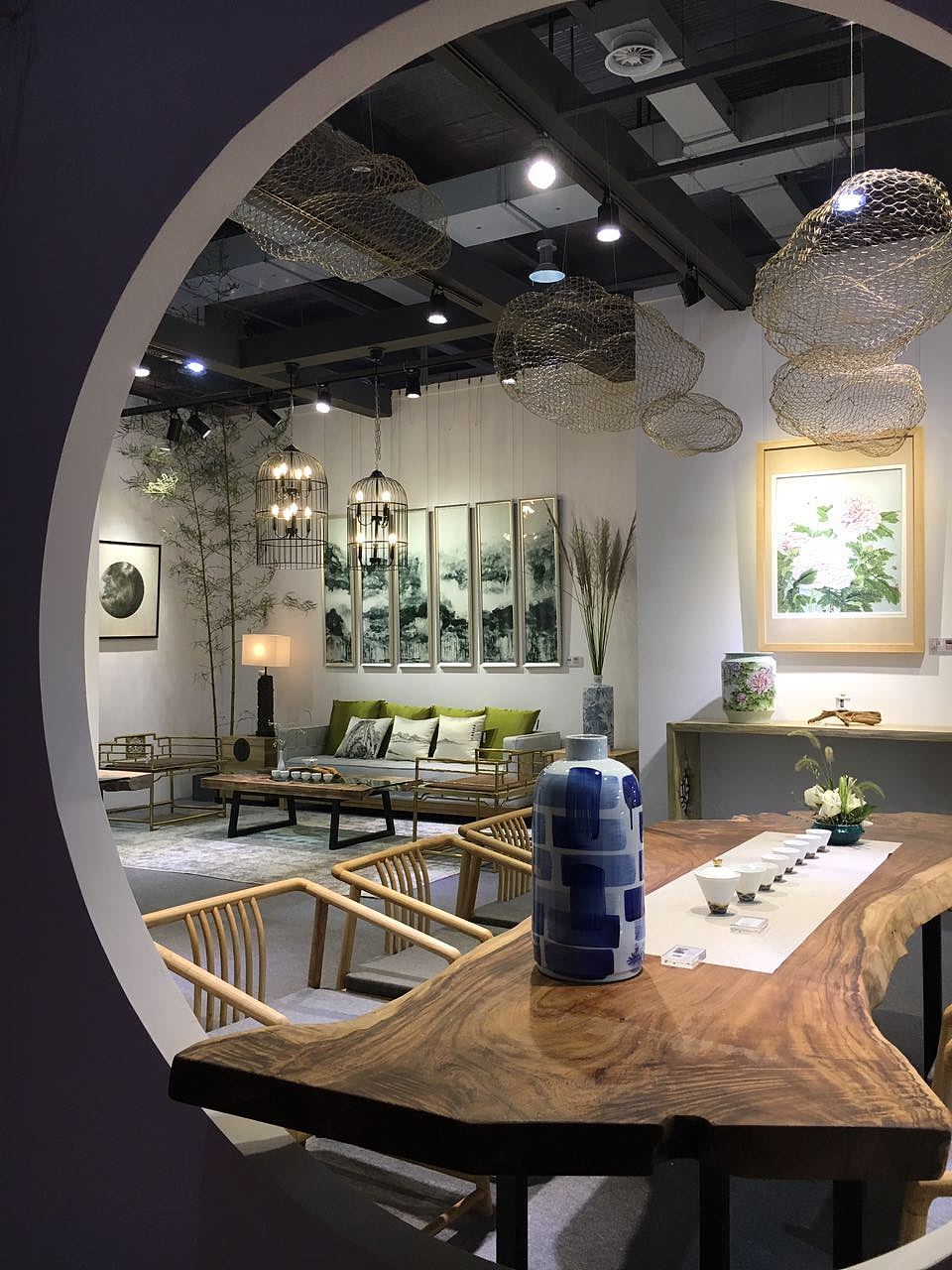 景德镇 新中式展示设计 落地方案（图ZMTI2NDUyOTMy） - 展陈设计 - 站酷设计师未空间设计原创素材 - 站酷ZCOOL