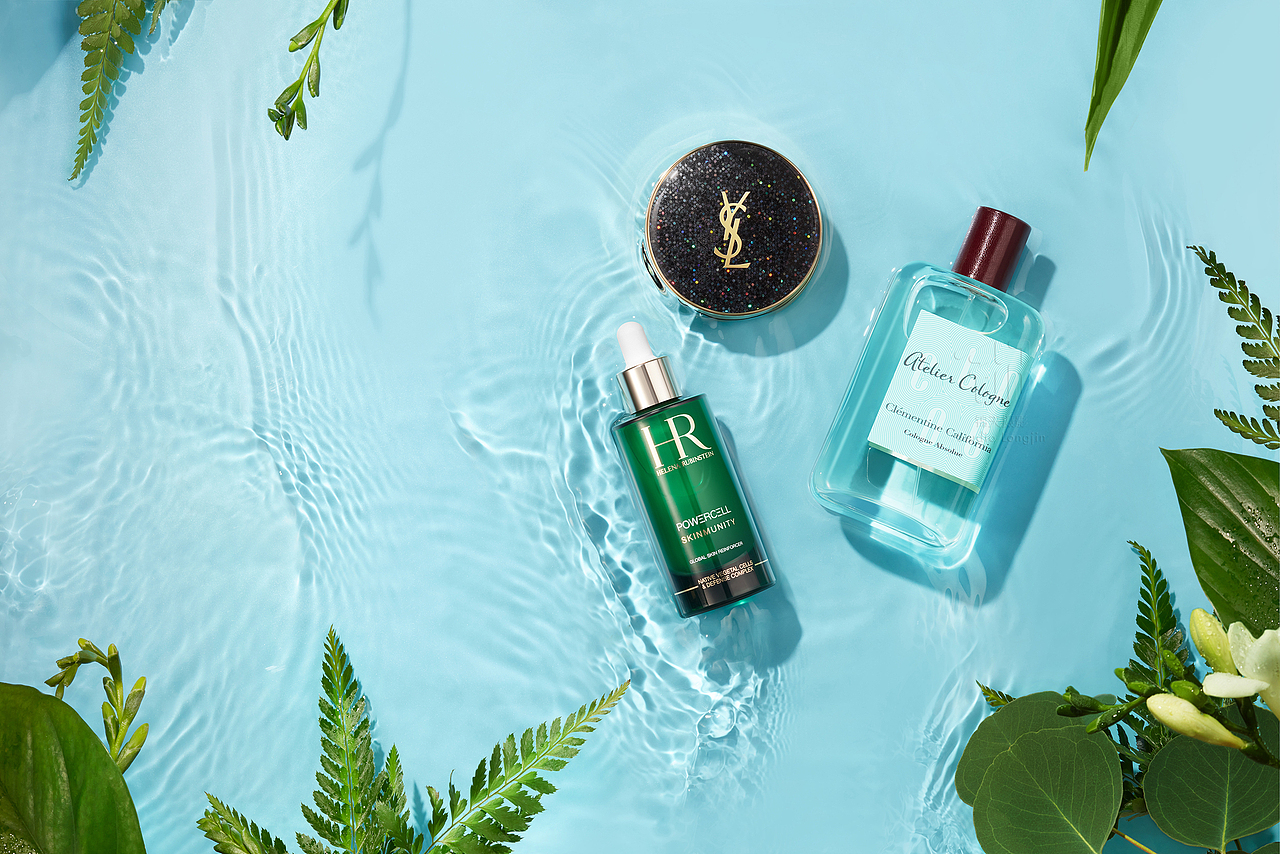 化妝品場(chǎng)景圖拍攝案例（圖ZMjYzMjE0MjQ0） - 產(chǎn)品攝影 - 站酷設(shè)計(jì)師杭州舉袖為云原創(chuàng)素材 - 站酷ZCOOL