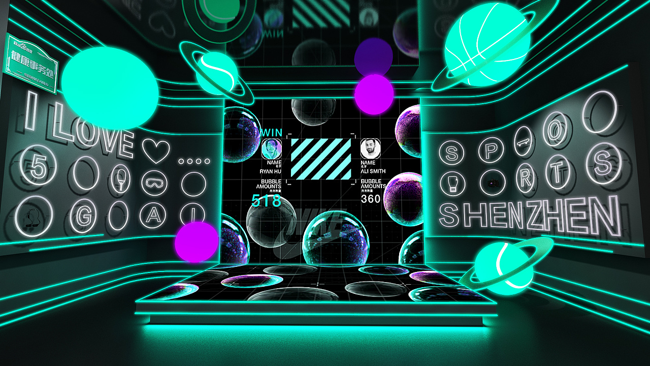 2020-baidu ai 办事处-主题活动展区|空间|展陈设计|尘小小 - 原创