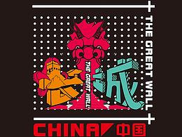 DLM哆啦夢(mèng)【長(zhǎng)城 & adidasTERREX】圖案設(shè)計(jì)