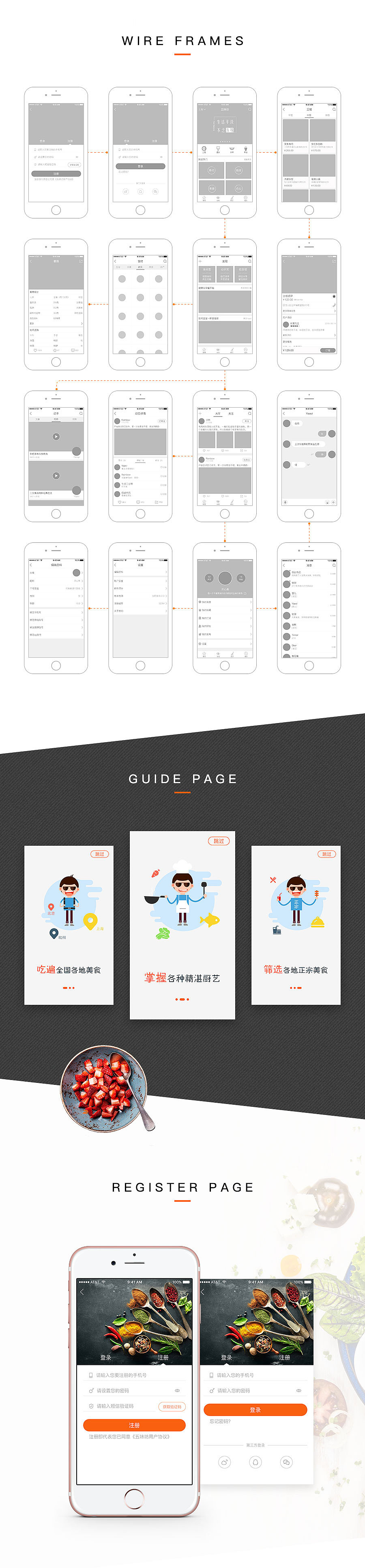 五味坊APP（图ZNTgwOTY5OTI=） - APP界面 - 站酷设计师March丶丶丶原创素材 - 站酷ZCOOL